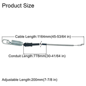 YGQ traction cable packaging highlighting replacement part for Toro mowers