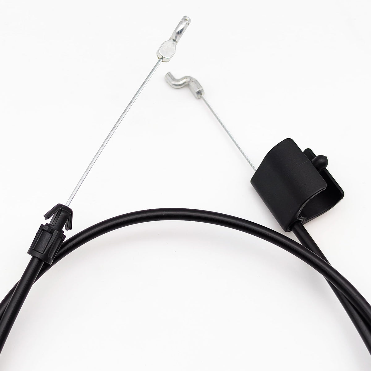 YGQ zone control cable installation-ready view for compatible mowers.