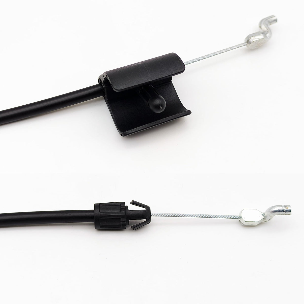 YGQ zone control cable demonstrates compatibility with lawn equipment for easy fit.