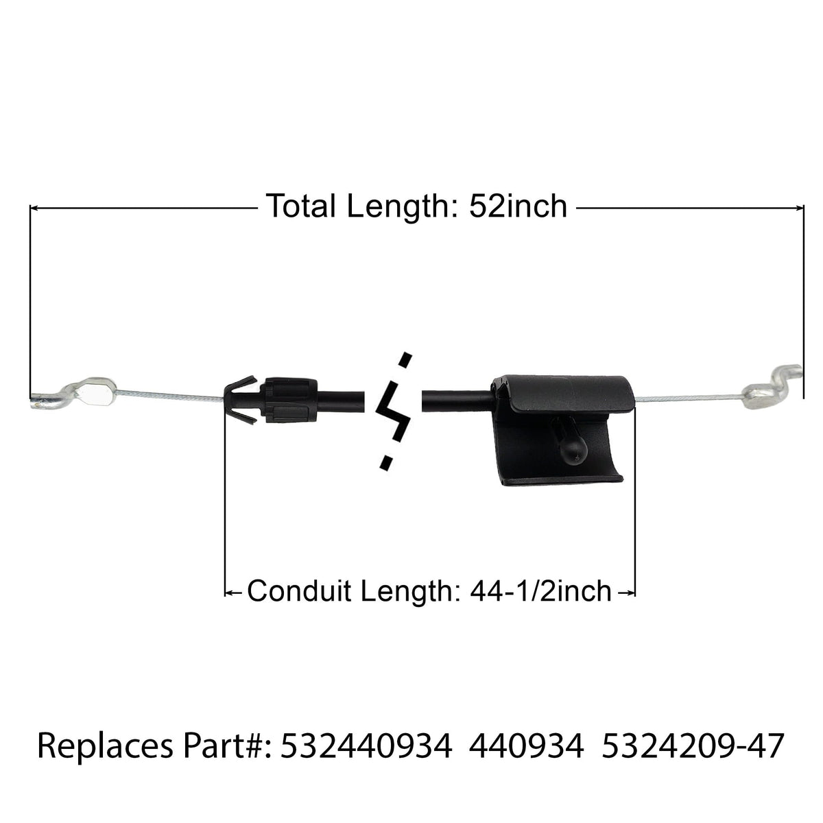 YGQ zone control cable packaging ready for installation in compatible mowers.