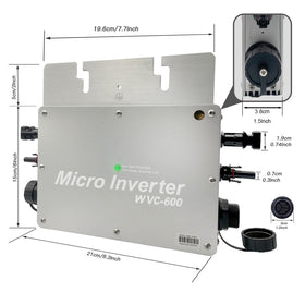Real-time monitoring display shows voltage, current, and energy.