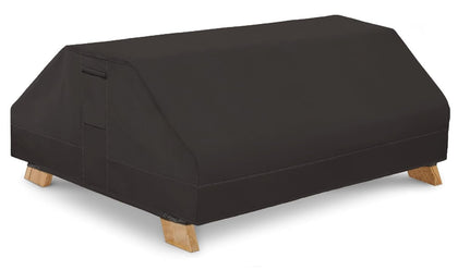YHINGG picnic table cover for 70–72 inch tables in black, all-weather protection