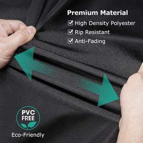 YHINGG porch swing cover, waterproof material close-up, protects from rain