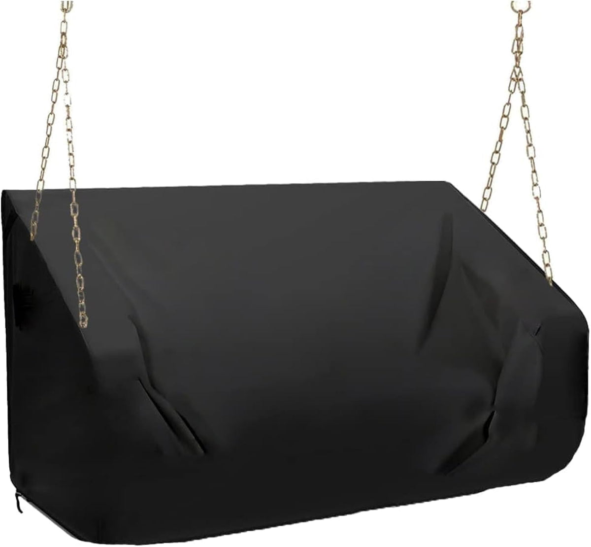 YHINGG porch swing cover, front view, weatherproof protection for outdoor swings