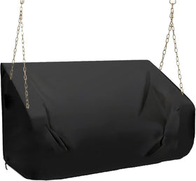 YHINGG porch swing cover, front view, weatherproof protection for outdoor swings