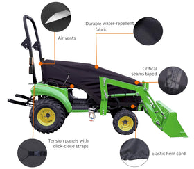 YHINGG tractor cover for Mahindra guards against sun exposure and moisture