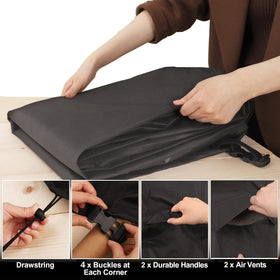 YHINGG waterproof and tear-resistant design keeps your table clean in rain