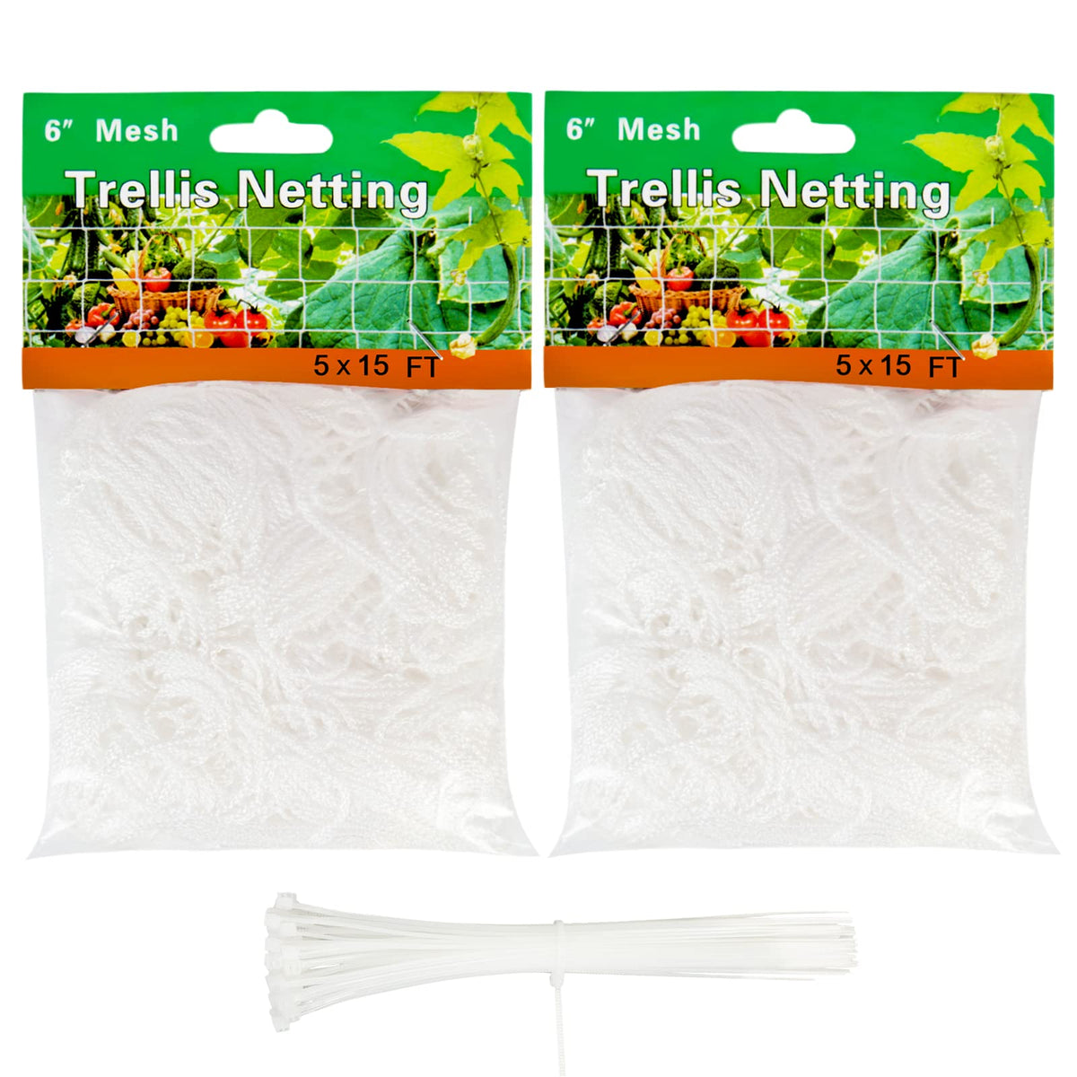 YHmall 6-inch square mesh trellis for climbing vines and fruits.