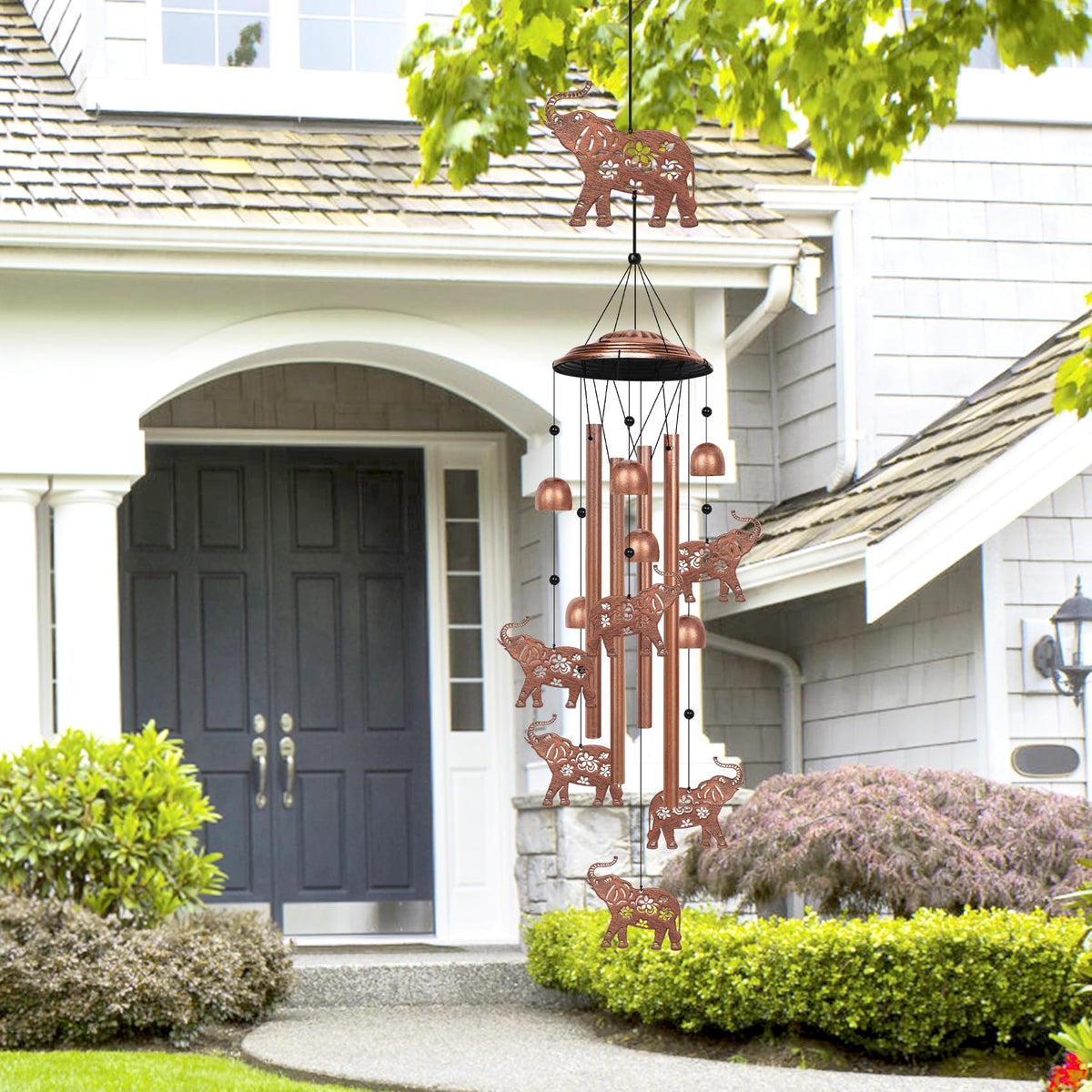 YHmall Wind Chime durable metal tubes and crisp outdoor sound.