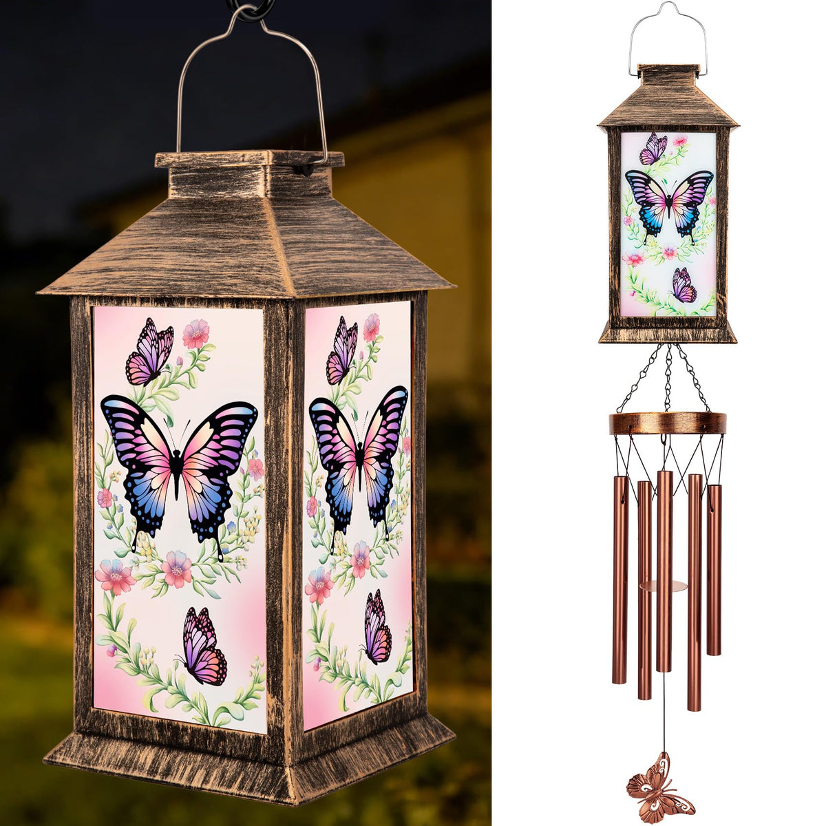 YHmall wind chimes outside 37-inch design for a gentle backyard soundtrack.