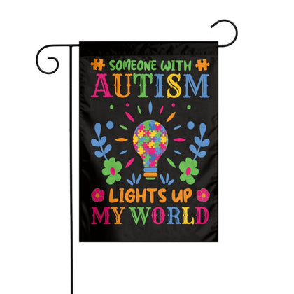 yhogxte autism awareness flag 12x18 front view brightens porch or garden