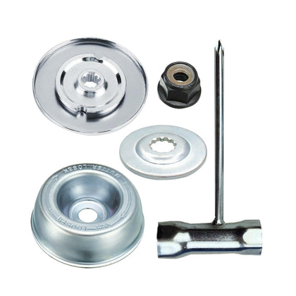 YHOPARTS blade adapter kit closeup for Stihl brushcutter maintenance