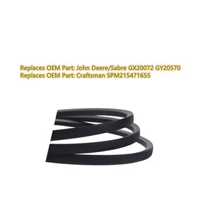 yhoparts GY20570 deck belt for 42-inch decks provides dependable replacement for John Deere models