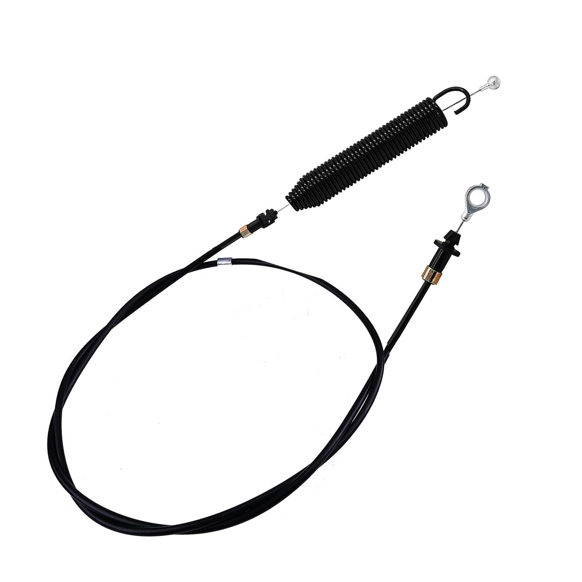 Yhoparts PTO control cable GY22387 closeup, showing durable housing for reliable PTO engagement