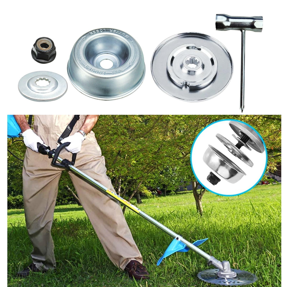 YHOPARTS thrust washer closeup supports smooth drive and reduced wear