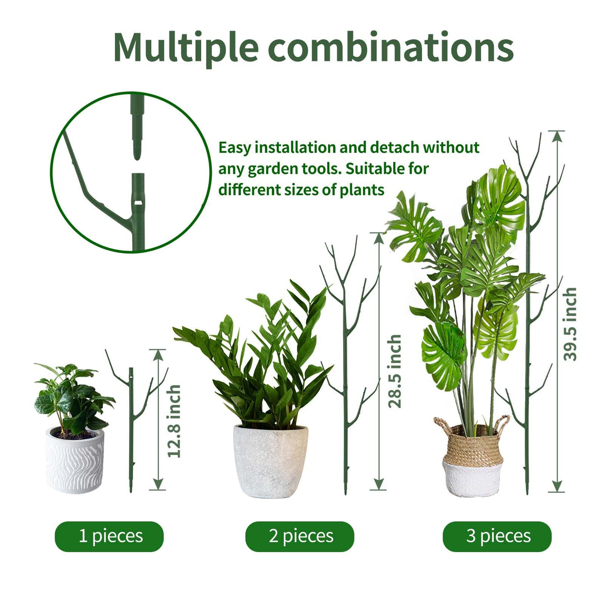 Yhtpouqe garden ties roll helps guide vines neatly along supports.