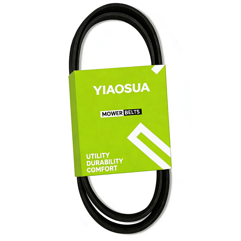 YIAOSUA GW-9245 belt side view highlights durable drive compatibility for lawn mowers.
