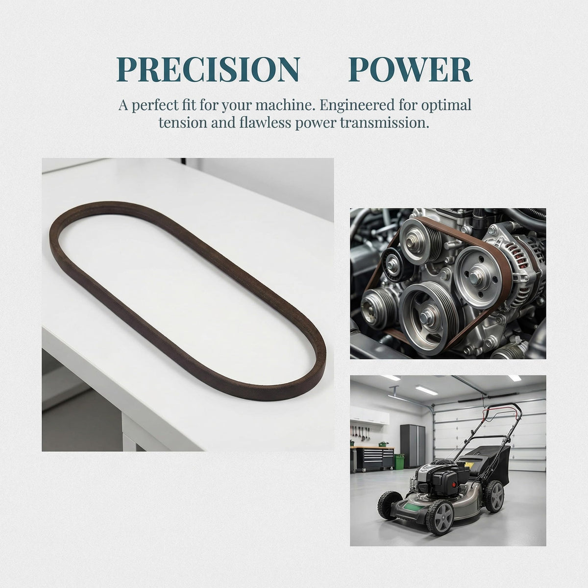 YIAOSUA belt coiled neatly for storage and quick replacement.
