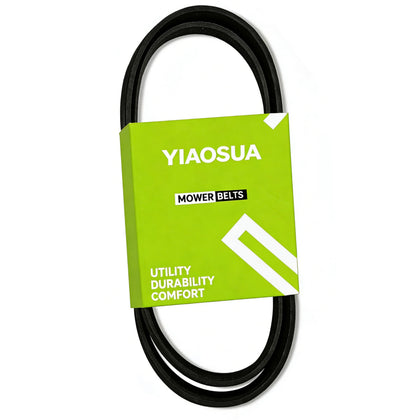 YIAOSUA lawn mower drive belt front view shows durable construction.