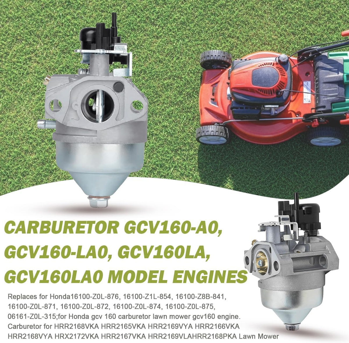 YIBOCO carburetor fuel filters highlight clean fuel delivery.