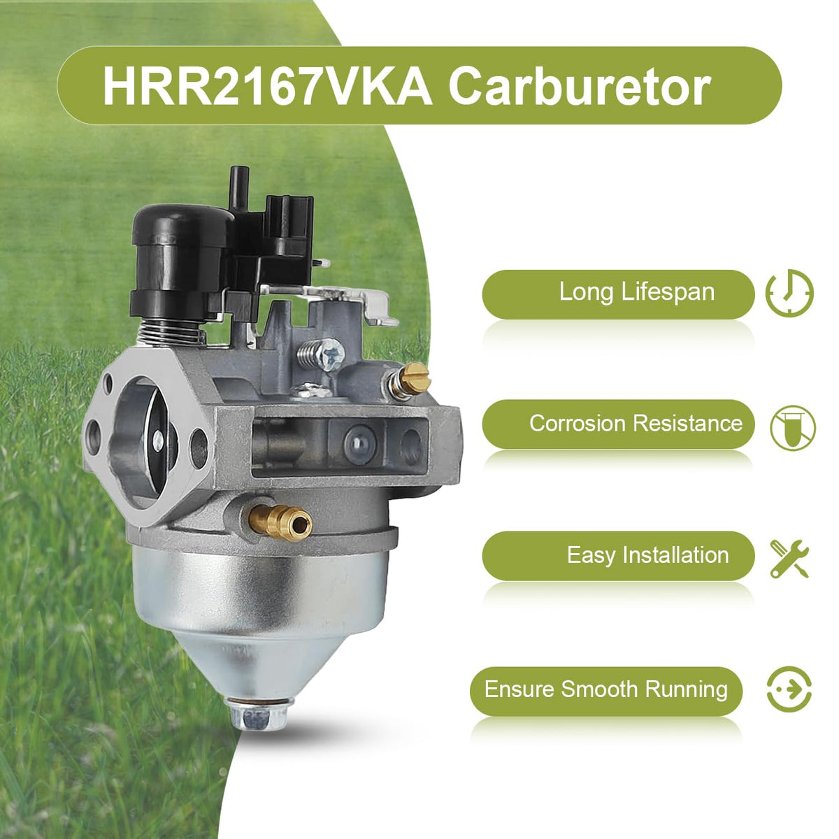 YIBOCO carburetor fuel line visual suggests straightforward compatibility checks.