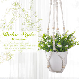 YIBOT Heavy cord construction supports heavier planters