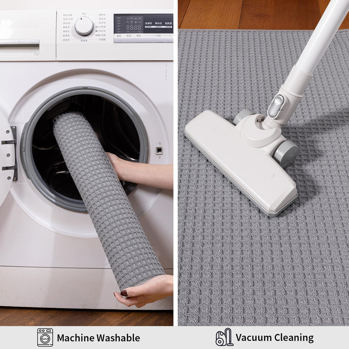 YIHOUSE dirt-absorption mat quickly wicks moisture from footwear