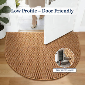 YIHOUSE dirt-trapper fibers help keep interior floors cleaner after outdoor wear.