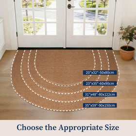 YIHOUSE entryway rug positioned at a doorway for everyday use and style.