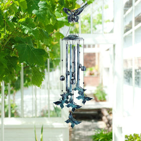 Yiiwinwy S-shaped hook enables easy hanging on porch or garden