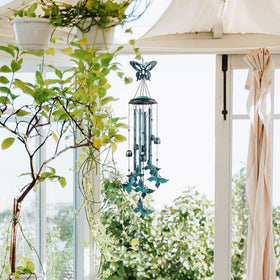 Yiiwinwy hand-colored butterflies add retro charm to outdoor spaces