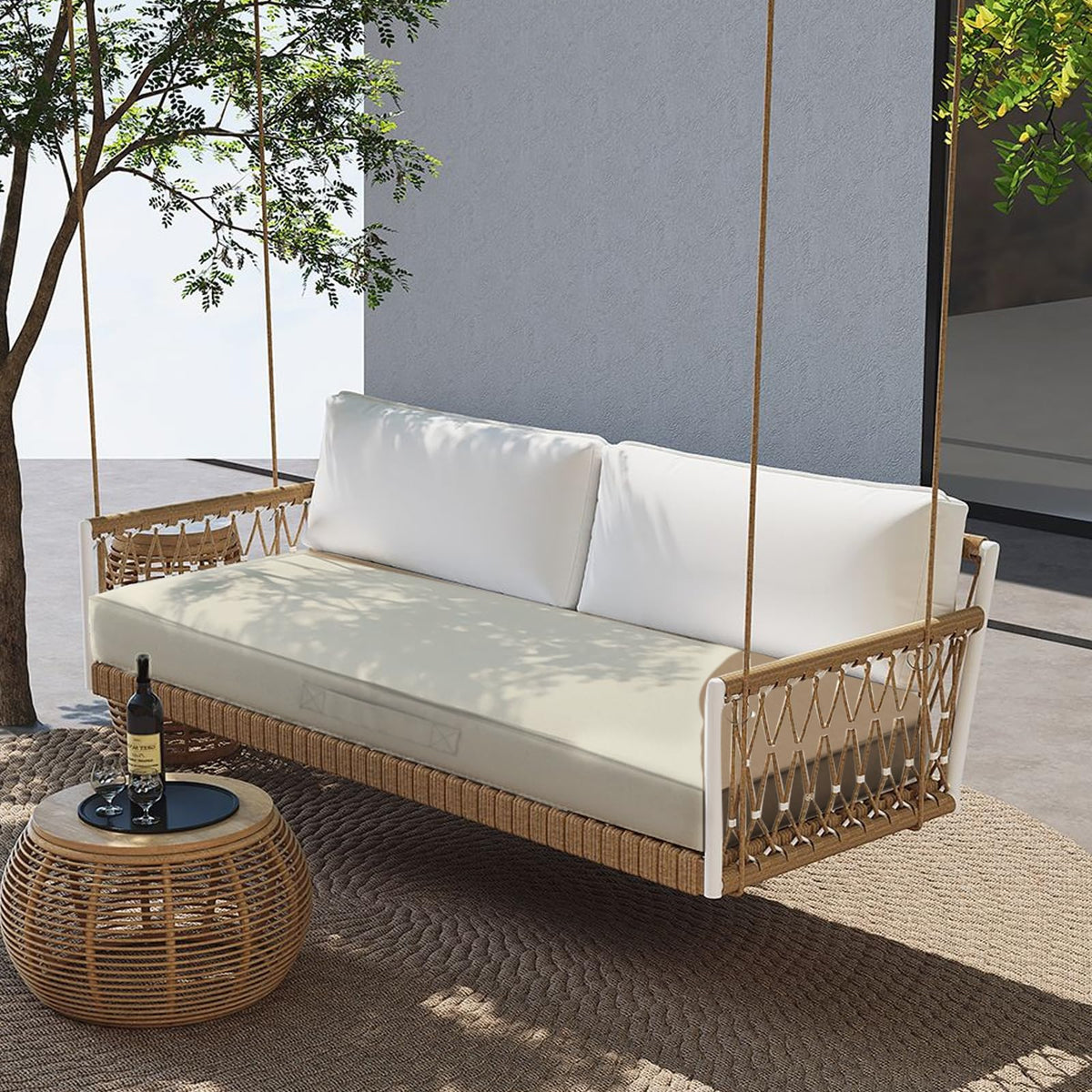 Machine-washable cover for easy cleaning on YIJIAN HOME cushion