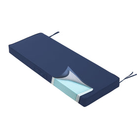 YIJIAN HOME outdoor bench cushion 42x18x4 navy ideal for all‑weather seating