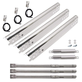 Yiming Charbroil Advantage 3-burner burner-tube close-up for durability and fit.