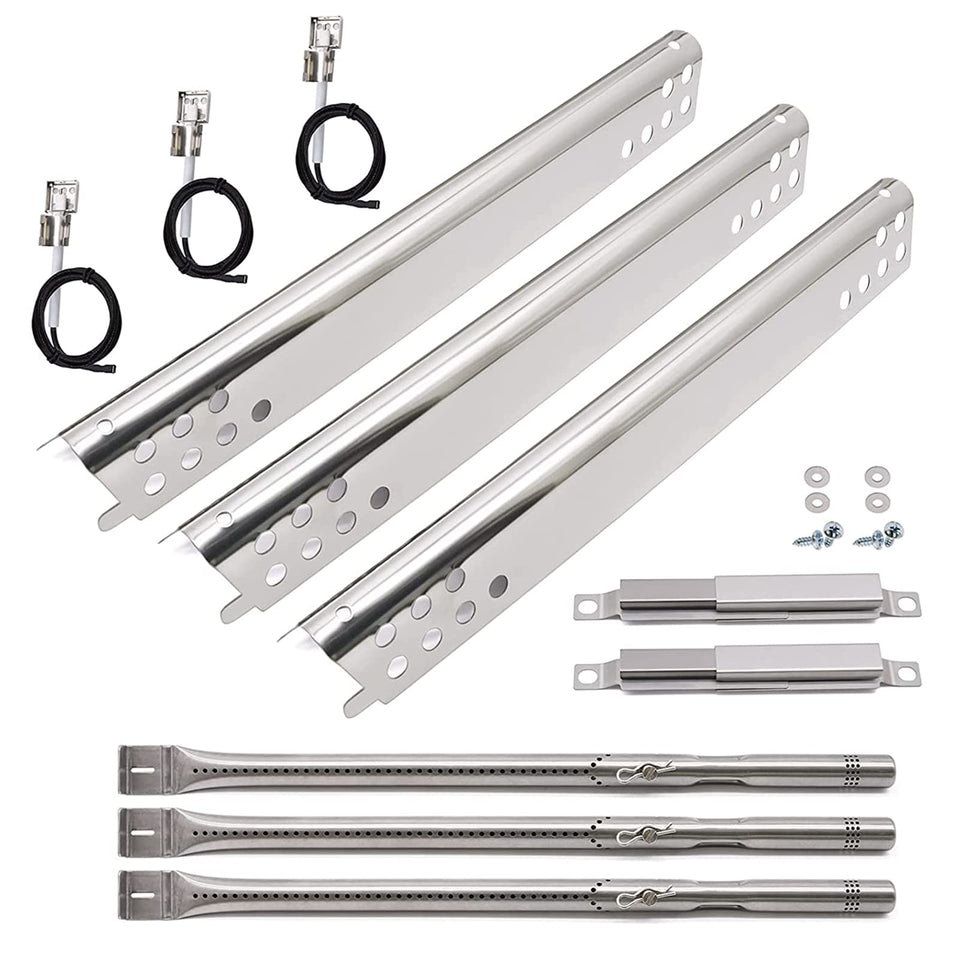 Yiming Charbroil Advantage 3-burner burner-tube close-up for durability and fit.