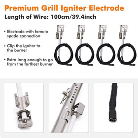 Yiming compatibility with Charbroil models 463344015 and more.