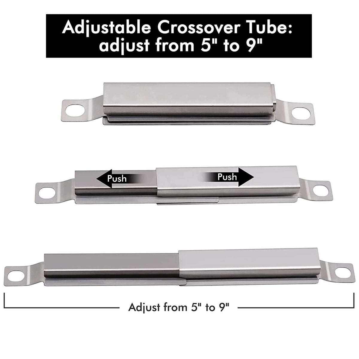 Yiming dimensions and stainless steel parts for Charbroil 463344015.