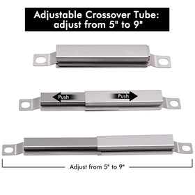 Yiming dimensions and stainless steel parts for Charbroil 463344015.