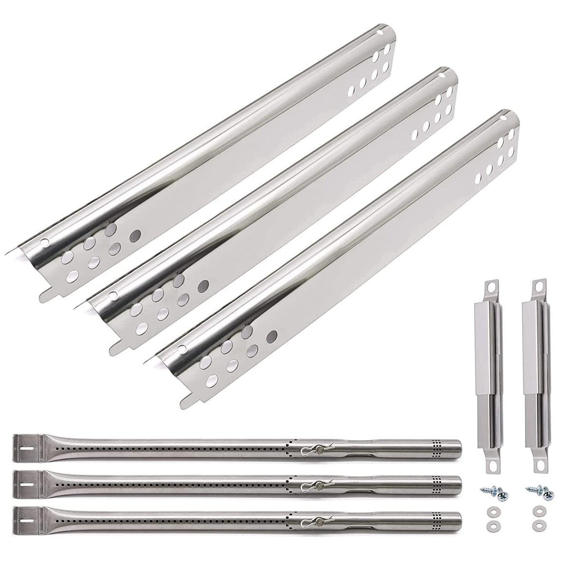 Yiming heat plate for Char-Broil Advantage 3-burner delivers even heat distribution.