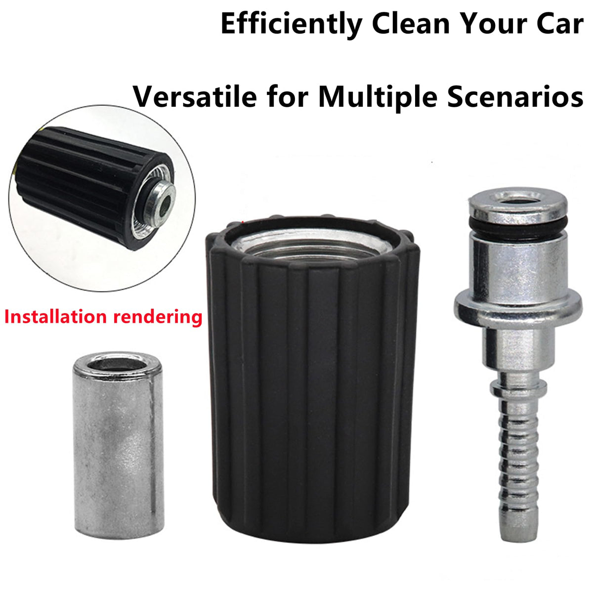 Easy tool-free attachment by Yimluofa for fast setup.