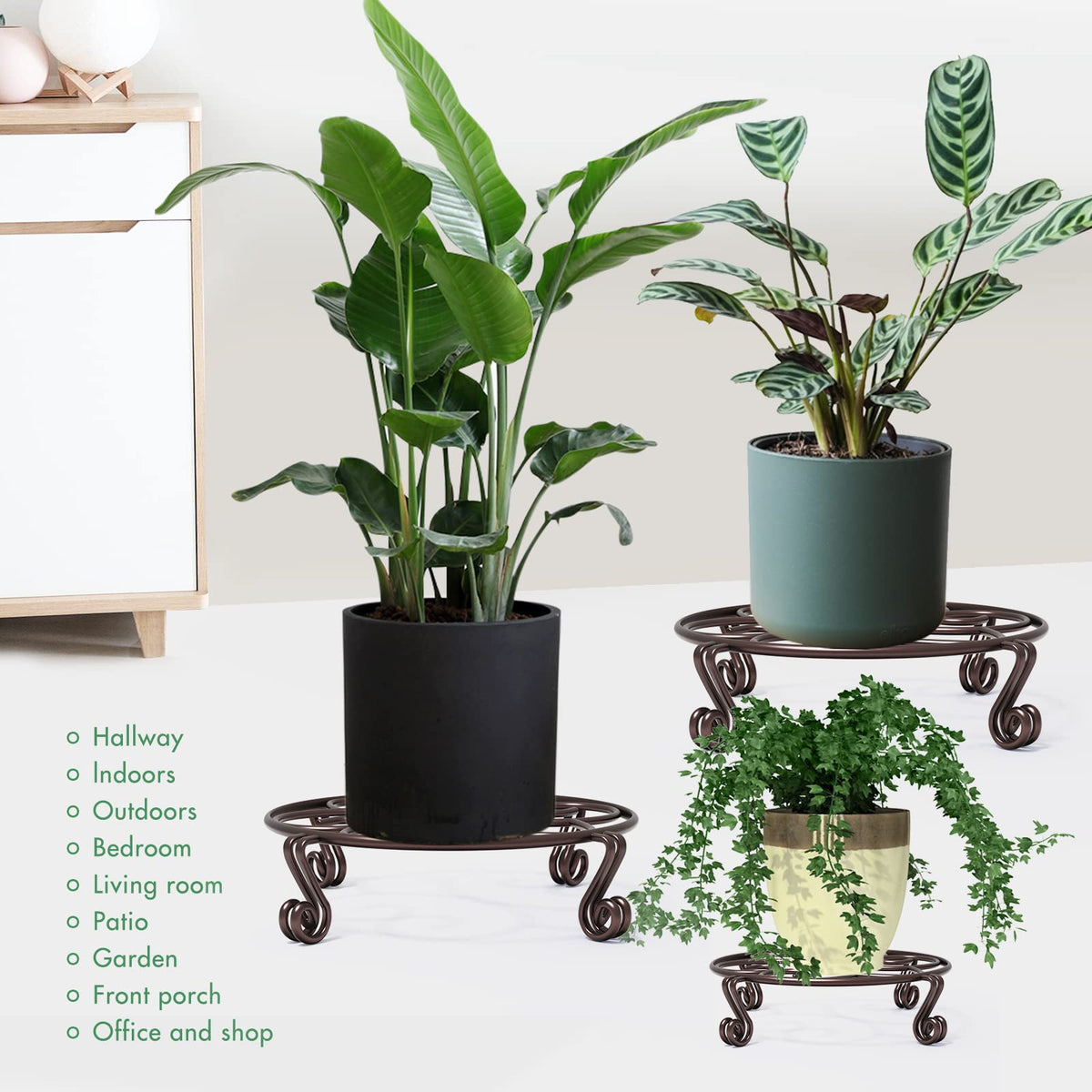 Yimobra 12-point support base keeps pots level and balanced