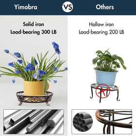 Yimobra anti-rust coated stand resists humidity for outdoor use.