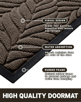 Yimobra weather-resistant core withstands sun, rain, and snow at entrances