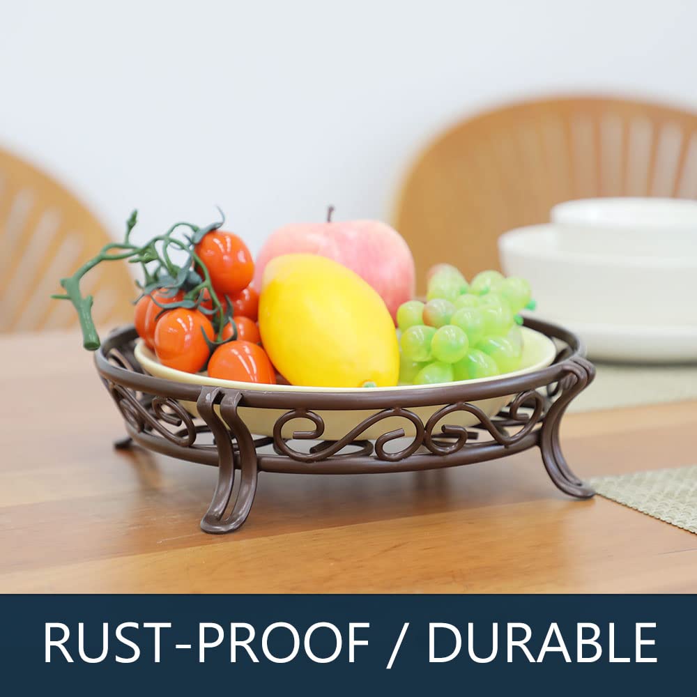 Yimobra elegant flower-pattern stand adds decorative flair to any space.