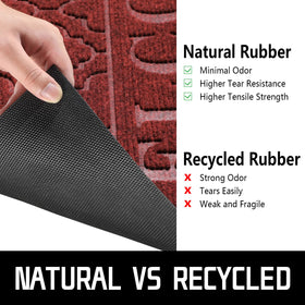 Yimobra front door mat suitable for indoor and outdoor spaces with stylish look