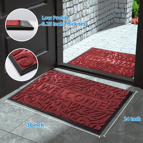 Yimobra versatile mat supports indoor and outdoor use and easy cleaning