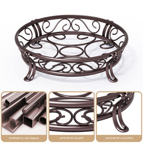 Yimobra versatile stand fits indoor, outdoor, balcony, and garden displays.