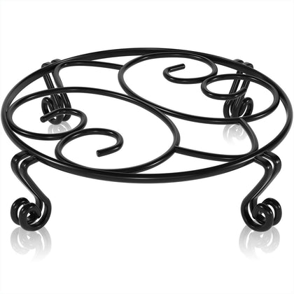 Yimobra original plant stand with round base for heavy pots indoors or outdoors.