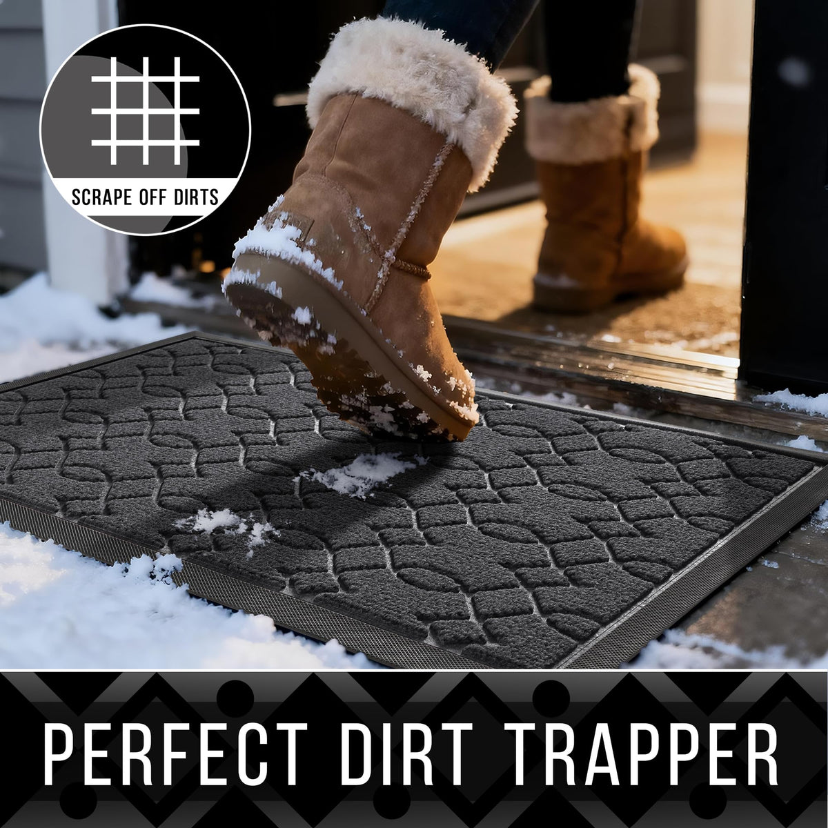 Yimobra outdoor mat easy-clean surface for quick maintenance