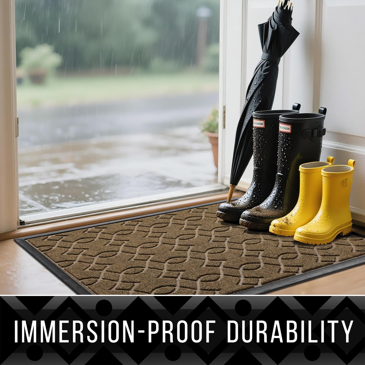 Yimobra rugged surface withstands all-weather conditions and repeated use